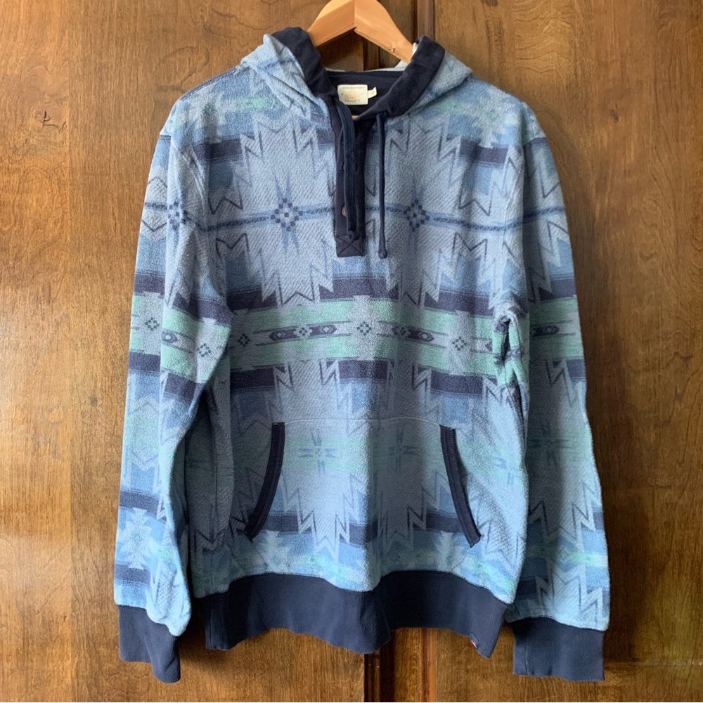 Faherty x Doug Good Feather Campfire Hoodie